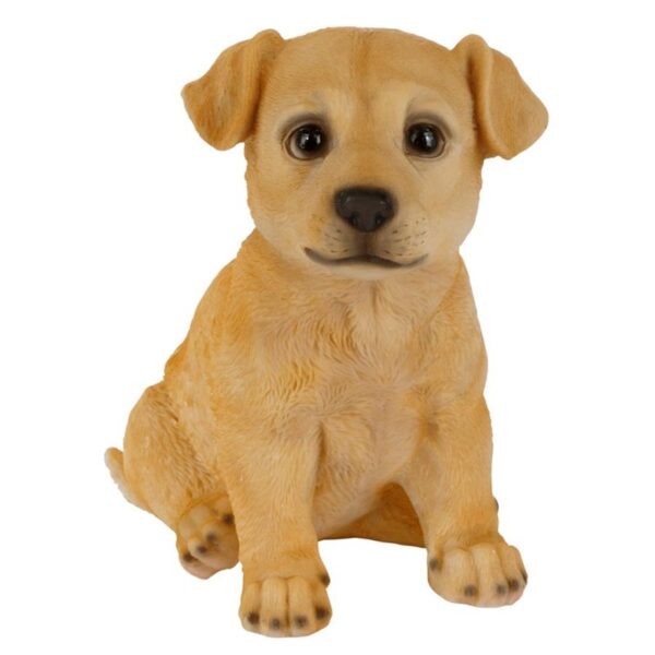 Design Toscano JQ100671 4 1/2 Inch Golden Retriever Puppy Partner Statue