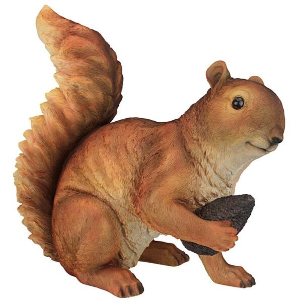 Design Toscano JQ10449 20 Inch Squirrel with Nut