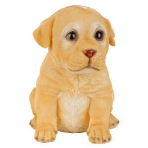 Design Toscano JQ110869 4 Inch Lab Puppy Partner Statue - Yellow