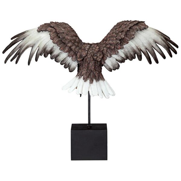 Design Toscano JQ11797 24 Inch Freedoms Flight Bald Eagle Statue