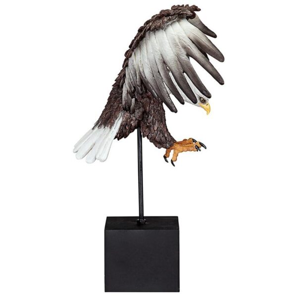 Design Toscano JQ11797 24 Inch Freedoms Flight Bald Eagle Statue