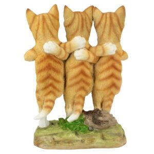 Design Toscano JQ6267 8 Inch Chorus Line of Cats Welcome Statue