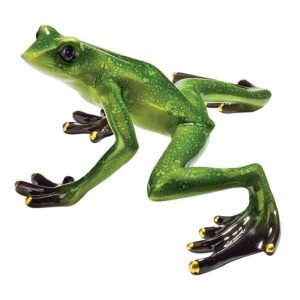 Design Toscano JQ6871 11 Inch Jungle Forest Tree Frog Statue