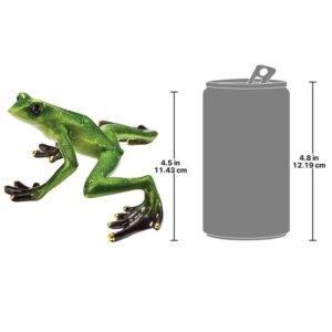 Design Toscano JQ6871 11 Inch Jungle Forest Tree Frog Statue