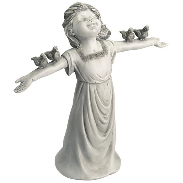 Design Toscano JQ6965 12 Inch Small Basking in Gods Glory Statue