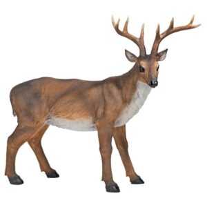 Design Toscano JQ7105 28 Inch Standing Big Rack Buck Deer Statue