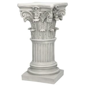 Design Toscano JQ7664 16 Inch Medium Corinthian Pillar