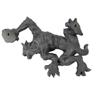 Design Toscano JQ7794 17 1/2 Inch Slither and Squirm Gargoyle Wall Sculpt