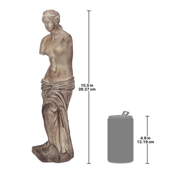 Design Toscano JQ8451 4 1/2 Inch Women-Venus De Milo