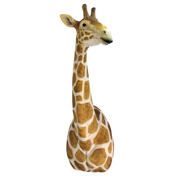 Design Toscano JQ8542 7 Inch African Savanna Giraffe Wall Sculpture