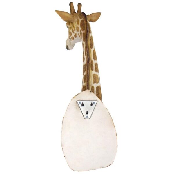 Design Toscano JQ8542 7 Inch African Savanna Giraffe Wall Sculpture