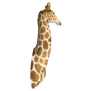 Design Toscano JQ8542 7 Inch African Savanna Giraffe Wall Sculpture