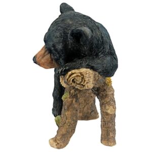 Design Toscano JQ8560 11 Inch Catnapping Cub Black Bear Statue