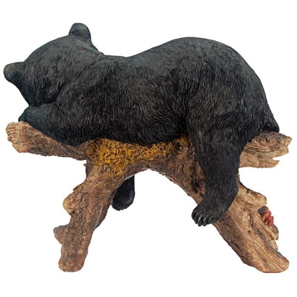 Design Toscano JQ8560 11 Inch Catnapping Cub Black Bear Statue