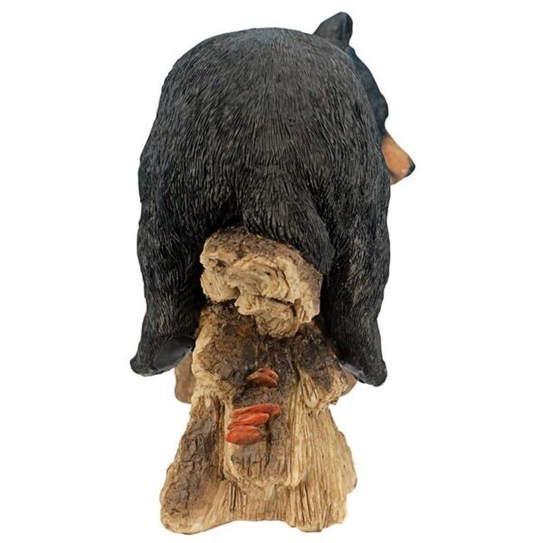 Design Toscano JQ8560 11 Inch Catnapping Cub Black Bear Statue