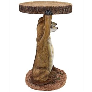 Design Toscano JQ8608 14 Inch Kalahari Meerkats Side Table