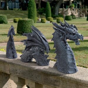 Design Toscano JQ8618 28 Inch Dragon of Falkenberg Castle Moat Statue