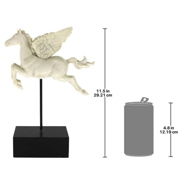 Design Toscano JQ8774 6 Inch Pegasus Horse of Greek Myth Statue