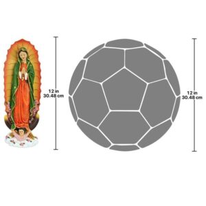 Design Toscano JQ9300 5 Inch Petite Virgin of Guadalupe Statue