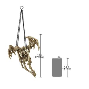 Design Toscano JQ9661 10 Inch Suspending Death Gothic Skeleton Hanging Sculpture