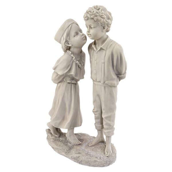 Design Toscano KY032448 9 1/2 Inch Loves First Kiss Statue