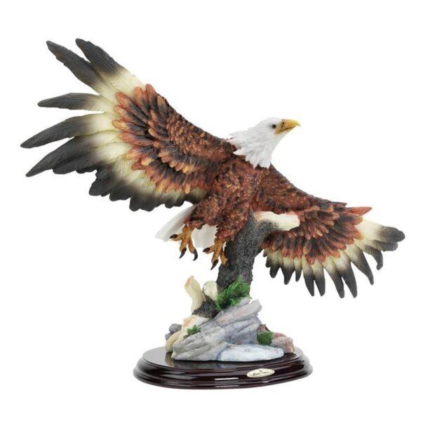 Design Toscano KY10123 16 Inch Wingspan Bald Eagle Statue