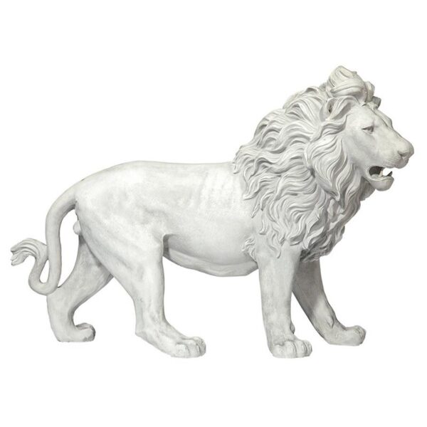 Design Toscano KY167 11 Inch Left Regal Lion of Grisham Manor