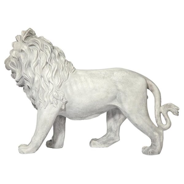 Design Toscano KY167 11 Inch Left Regal Lion of Grisham Manor