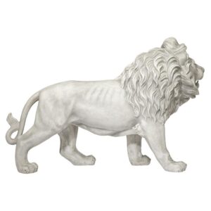 Design Toscano KY1671 11 Inch Right Regal Lion of Grisham Manor