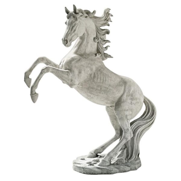 Design Toscano KY1814 71 Inch Life Size Unbridled Power Horse Statue