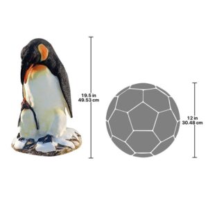 Design Toscano KY1838 12 Inch Positively Penguins