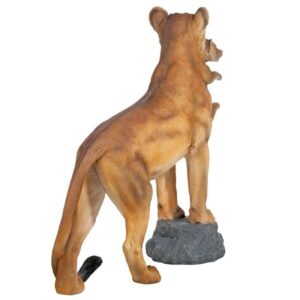 Design Toscano KY1874 34 Inch Lioness with Cub Statue