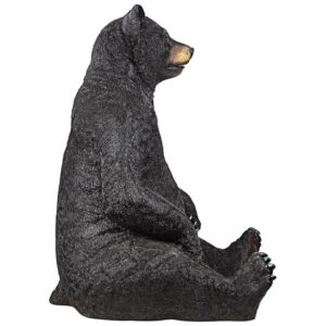 Design Toscano KY18867 32 Inch Zerk Giant Sitting Bear - Black