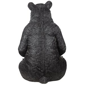 Design Toscano KY18867 32 Inch Zerk Giant Sitting Bear - Black