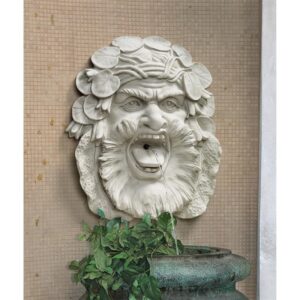 Design Toscano KY2082 13 1/2 Inch Hafod Mansion Greenman Plaque