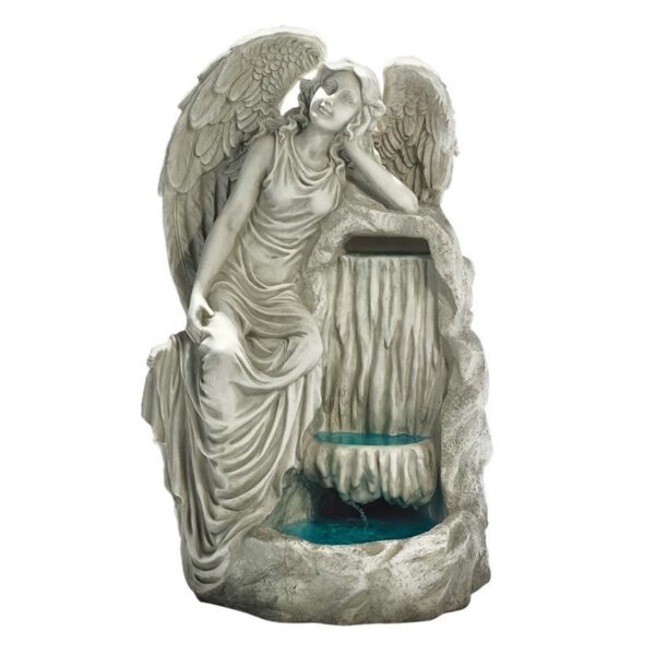 Design Toscano KY2084 16 Inch Resting Grace Angel Fountain