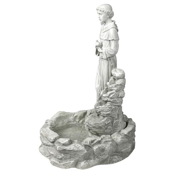 Design Toscano KY30367 16 Inch Natures Blessed St Francis Fountain