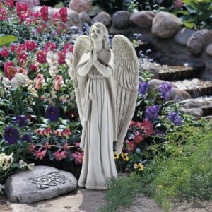 Design Toscano KY30578 15 Inch Divine Guidance Angel Statue, Large