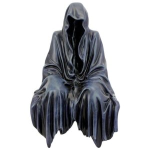 Design Toscano KY30860 9 1/2 Inch Reaping Solace Creeper Sitting Statue, Large