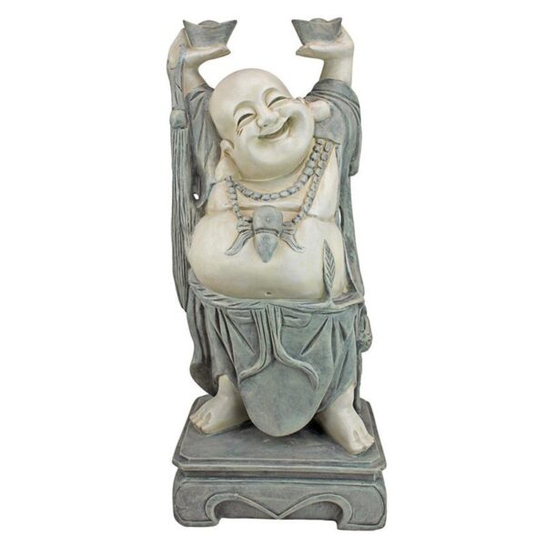 Design Toscano KY356 10 1/2 Inch Jolly Hotei Buddha Statue