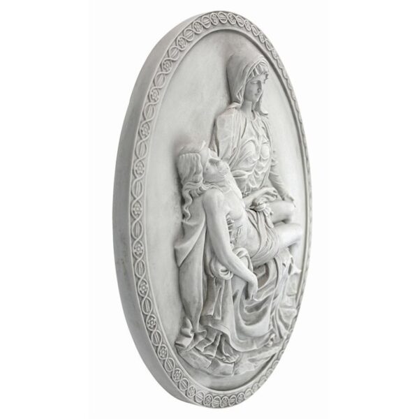 Design Toscano KY40292 12 1/2 Inch Pieta Plaque