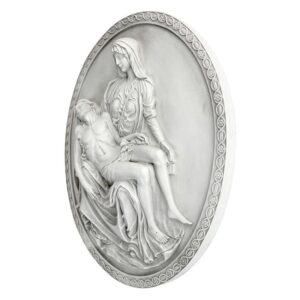 Design Toscano KY40292 12 1/2 Inch Pieta Plaque