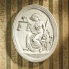 Design Toscano KY4040 16 1/2 Inch Old Bailey Court Lady Justice Plaque