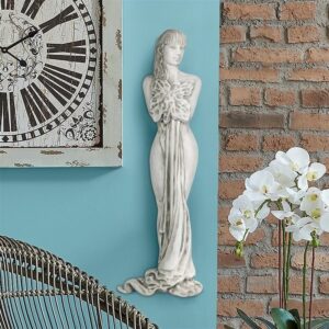 Design Toscano KY4088 8 Inch Darcy'S Drape Wall Sculpture