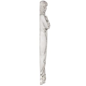 Design Toscano KY4088 8 Inch Darcy'S Drape Wall Sculpture