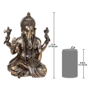 Design Toscano KY4610790 8 1/2 Inch Lord Ganesh Figurine