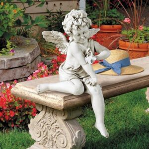 Design Toscano KY47014 18 Inch Peaceful Presence Garden Angel Sitter