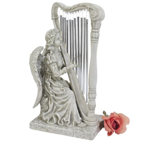 Design Toscano KY47015 7 1/2 Inch Small Music From Heaven Angel Statue