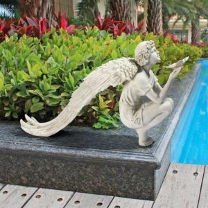 Design Toscano KY47158 22 Inch Glory of The Garden Angel Statue