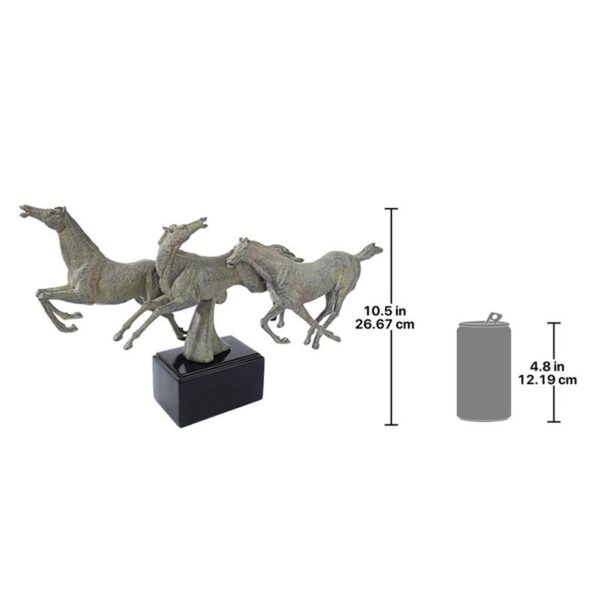 Design Toscano KY5005029 17 Inch Galloping Horses